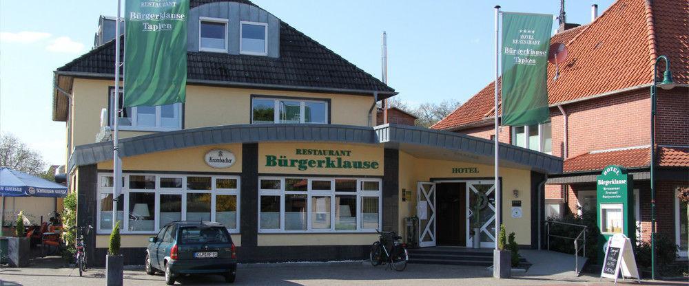 Hotel Restaurant Bürgerklause Tapken Garrel Exterior foto