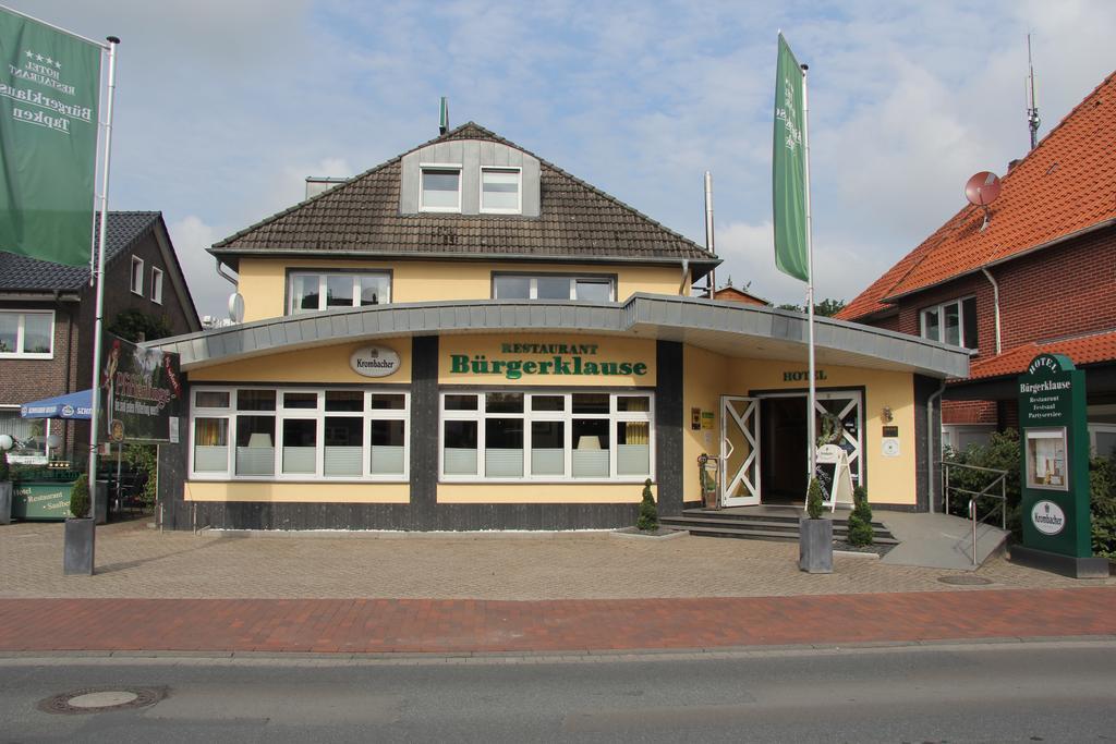 Hotel Restaurant Bürgerklause Tapken Garrel Exterior foto