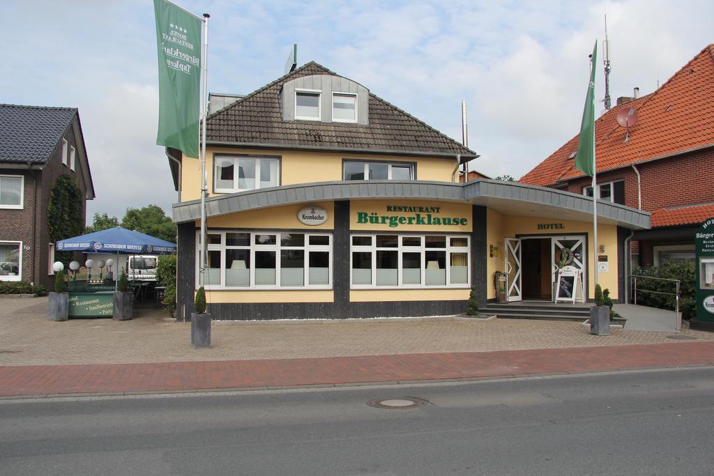 Hotel Restaurant Bürgerklause Tapken Garrel Exterior foto