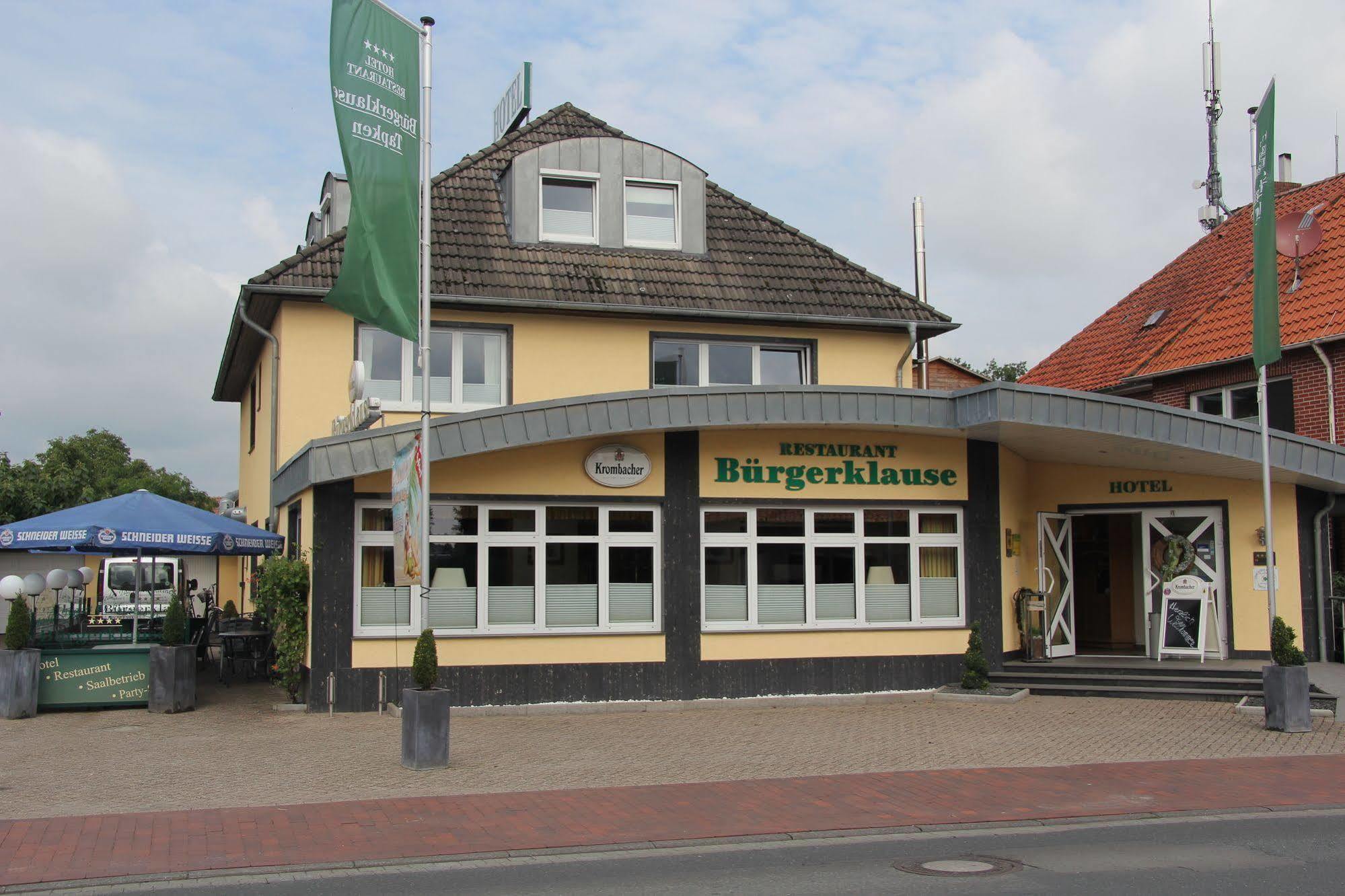 Hotel Restaurant Bürgerklause Tapken Garrel Exterior foto